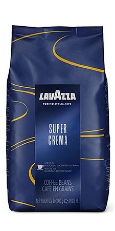Кофе в зернах LAVAZZA Espresso «Super Crema»
